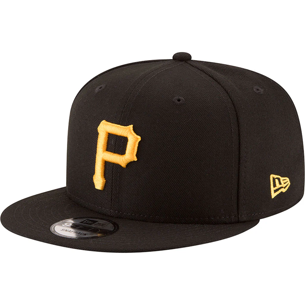 MLB Pittsburgh Pirates New Era Basic 9FIFTY Snapback Hat - Black