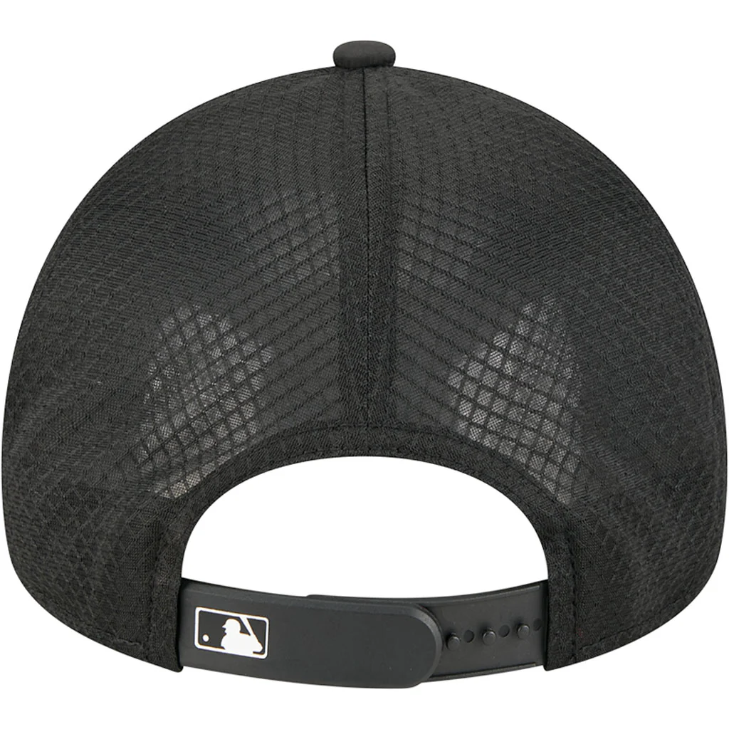 MLB Pittsburgh Pirates New Era Batting Practice Apex 9FORTY Snapback Hat - Black - Image 6