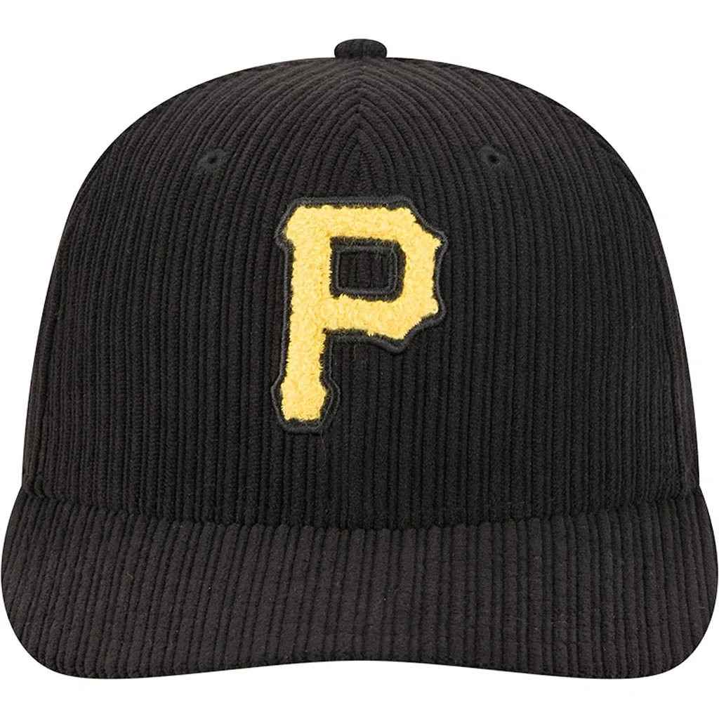 MLB Pittsburgh Pirates New Era Chenille Pop 59FIFTY Fitted Hat - Black - Image 3