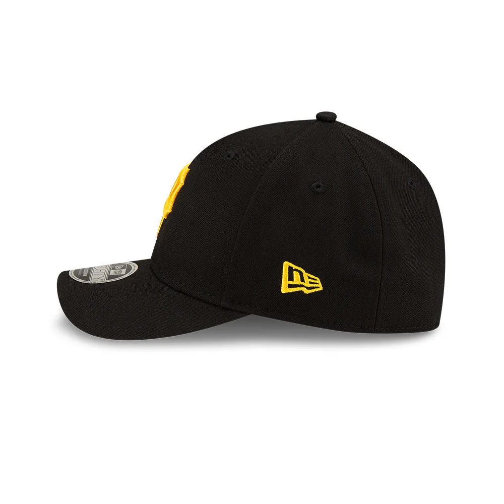 MLB Pittsburgh Pirates New Era Game Player Replica 9FORTY M-Crown Hat - Black - Image 5