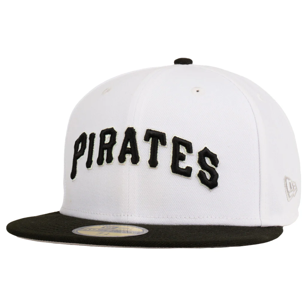 MLB Pittsburgh Pirates New Era Space Shuttle 59FIFTY Fitted Hat - White - Image 2
