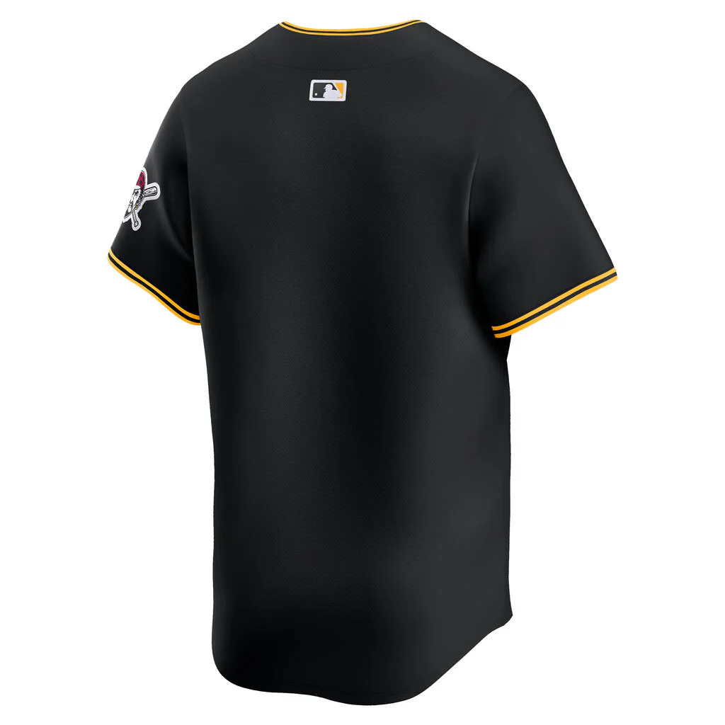 MLB Pittsburgh Pirates Nike Alternate Limited Jersey - Black - Image 3