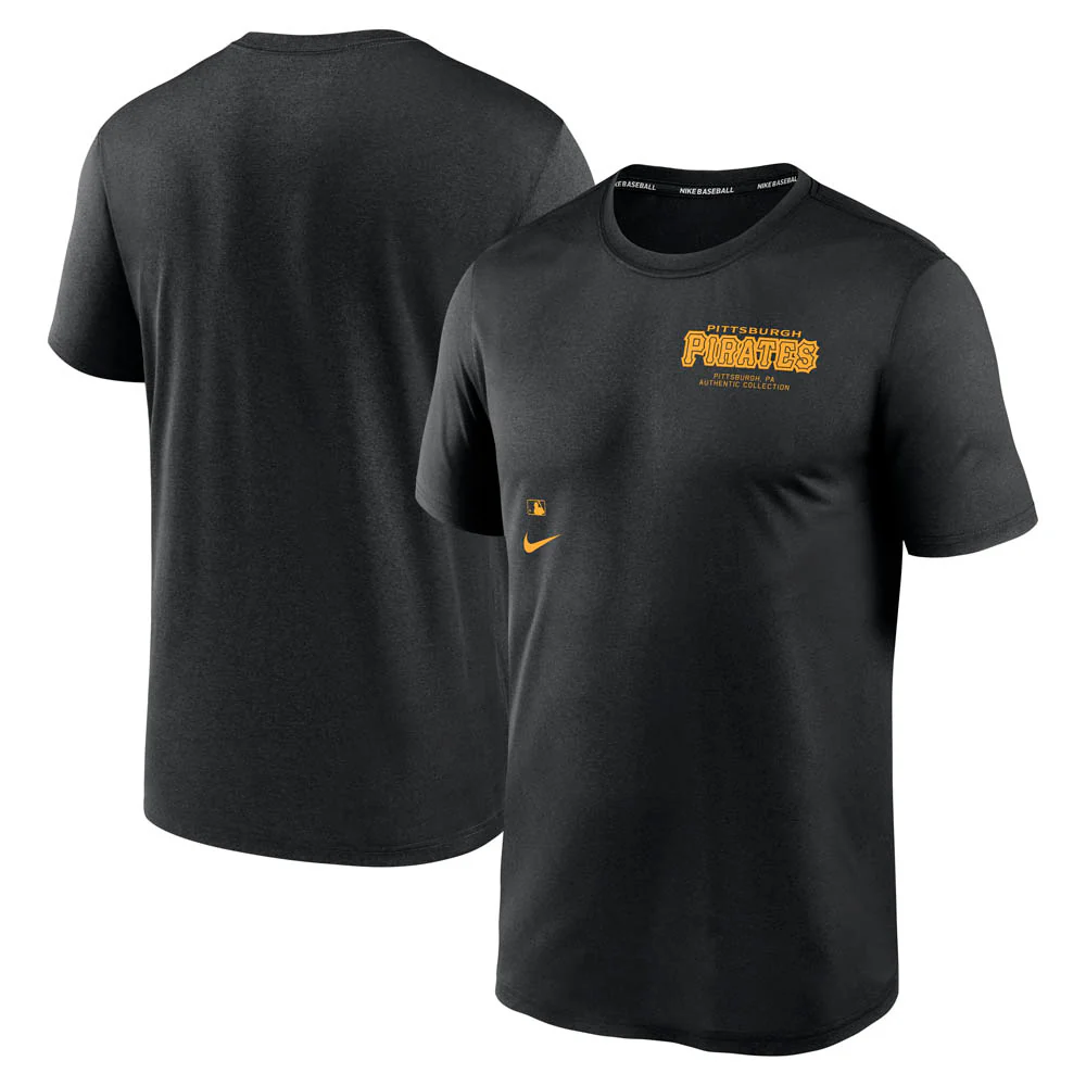 MLB Pittsburgh Pirates Nike Early Work T-Shirt - Black