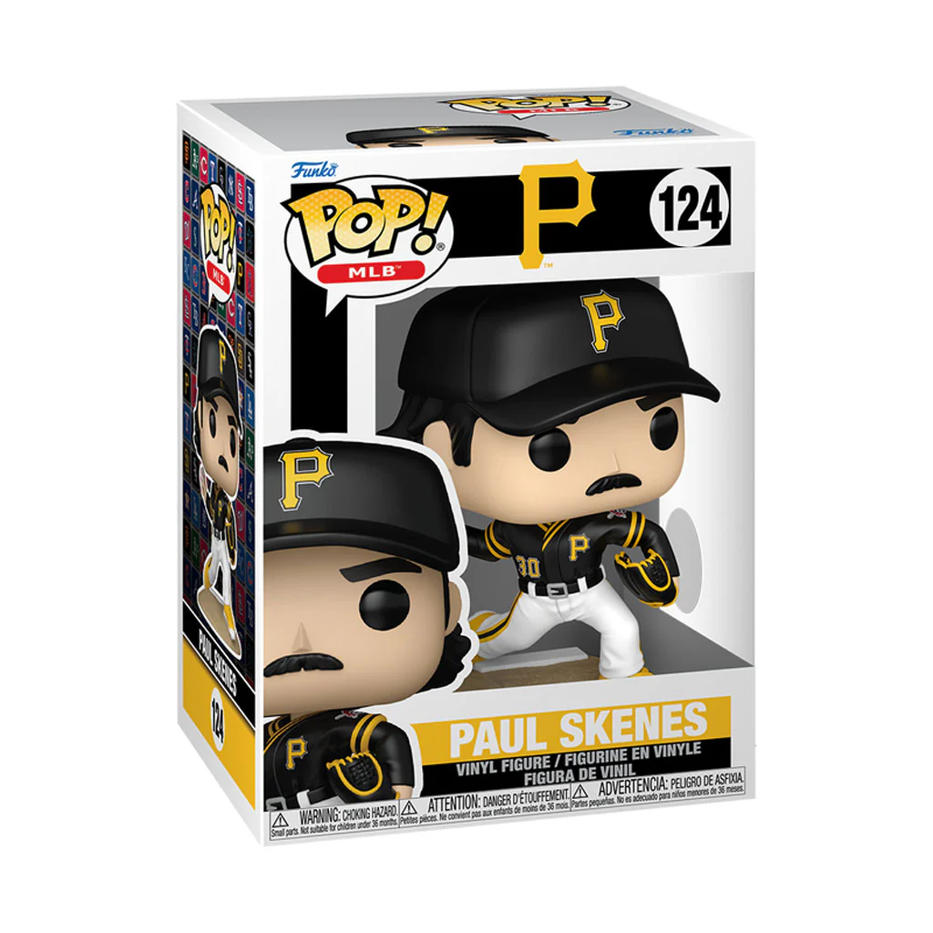 MLB Pittsburgh Pirates Paul Skenes Funko Pop! Vinyl Figure - Image 2