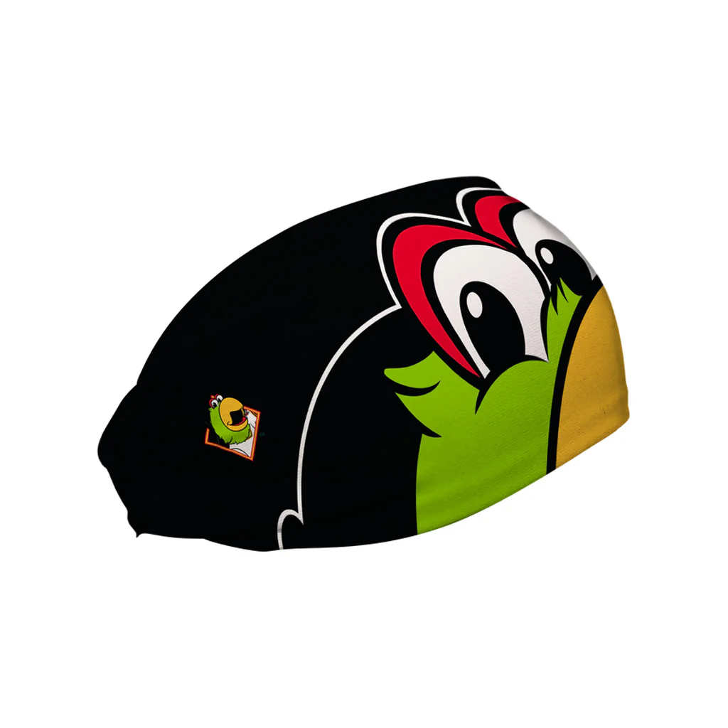 MLB Pittsburgh Pirates Vertical Athletics Mascot Stare Headband - Black - Image 2
