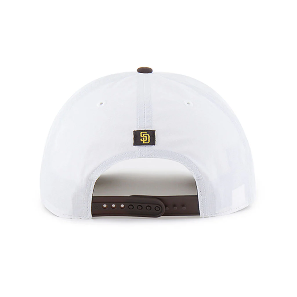 MLB San Diego Padres '47 Condor Two-Tone Hitch Adjustable Hat - White - Image 3