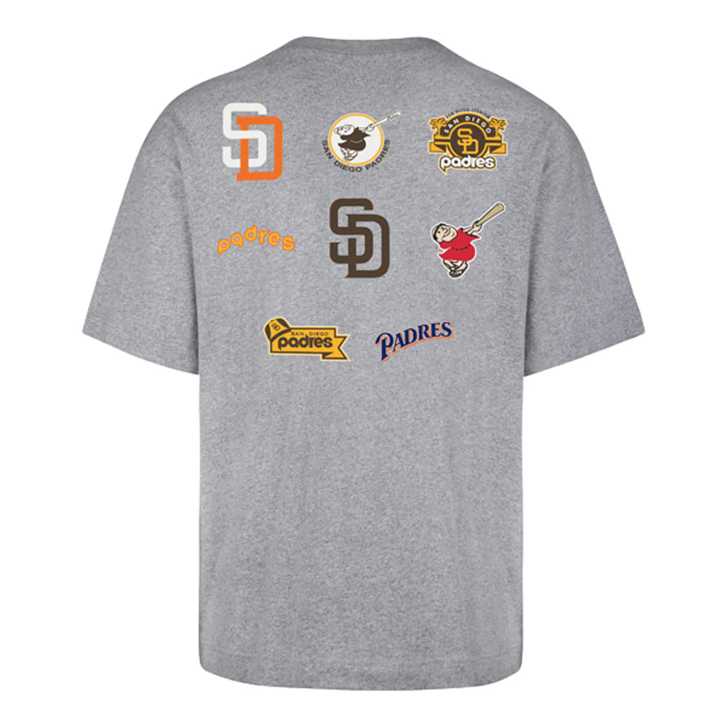 MLB San Diego Padres '47 History Lock Foundation T-Shirt - Gray - Image 2