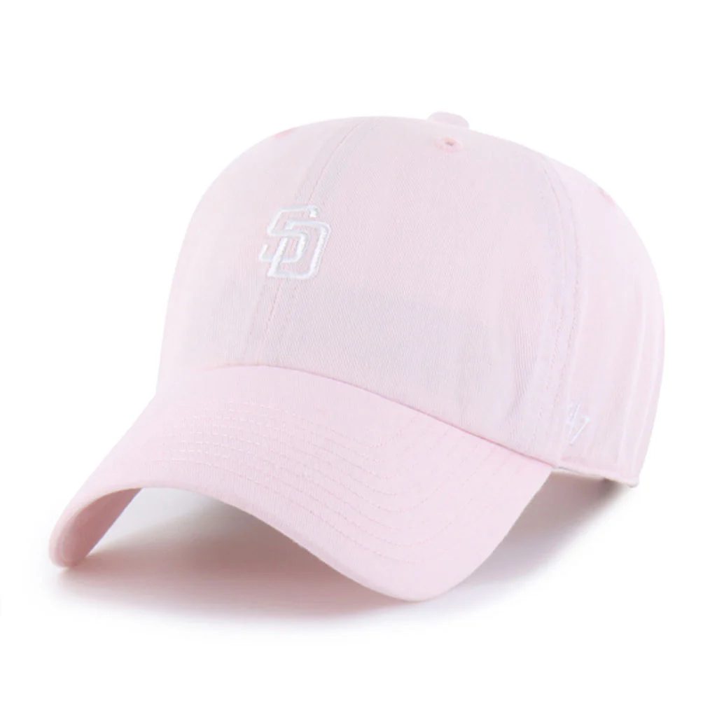 MLB San Diego Padres '47 Pink Digital Clean Up Adjustable Hat - Pink