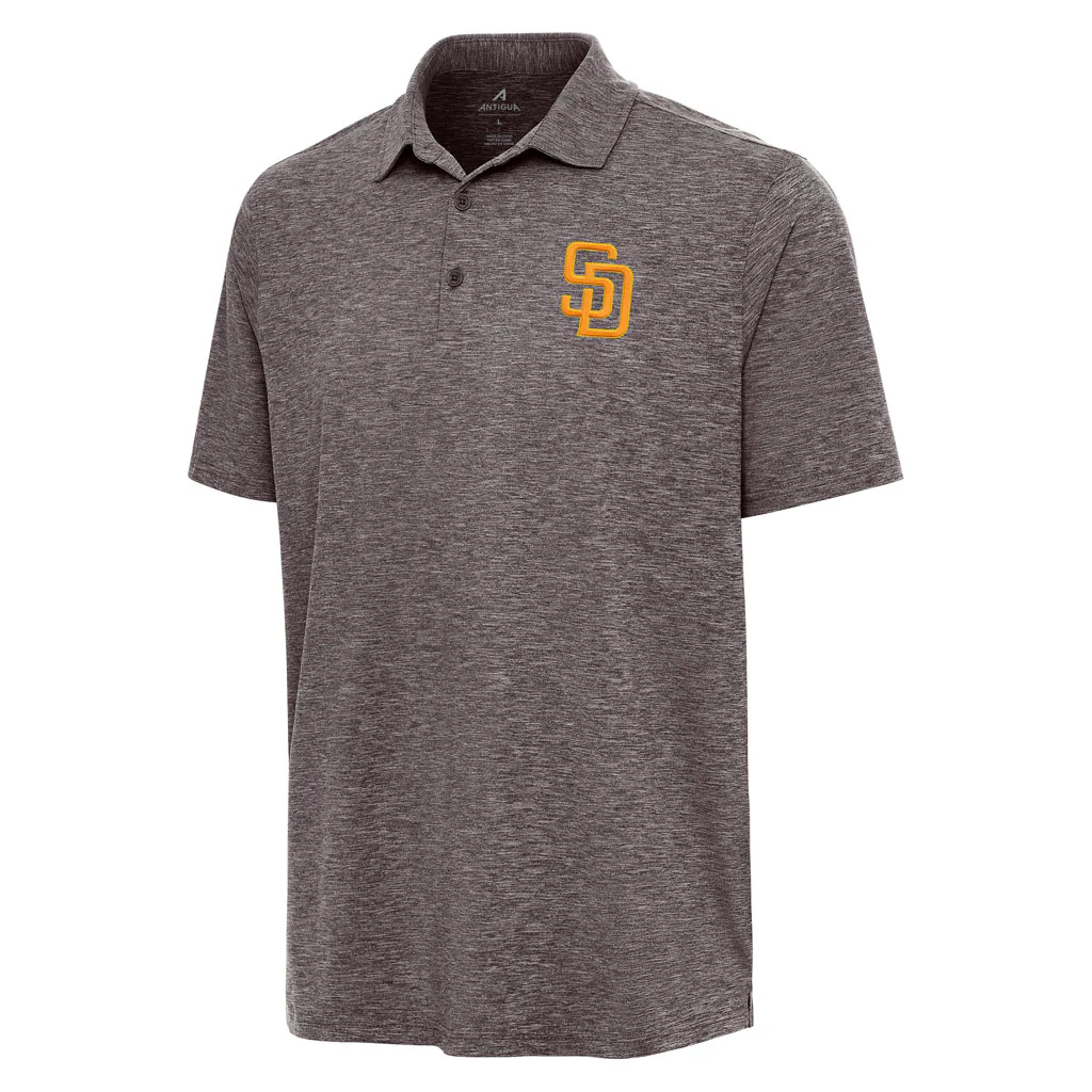 MLB San Diego Padres Antigua Par 3 Polo - Brown