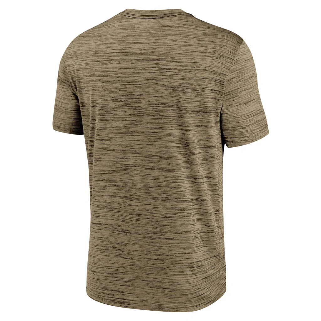 MLB San Diego Padres Authentic Collection Velocity T-Shirt - Brown - Image 3