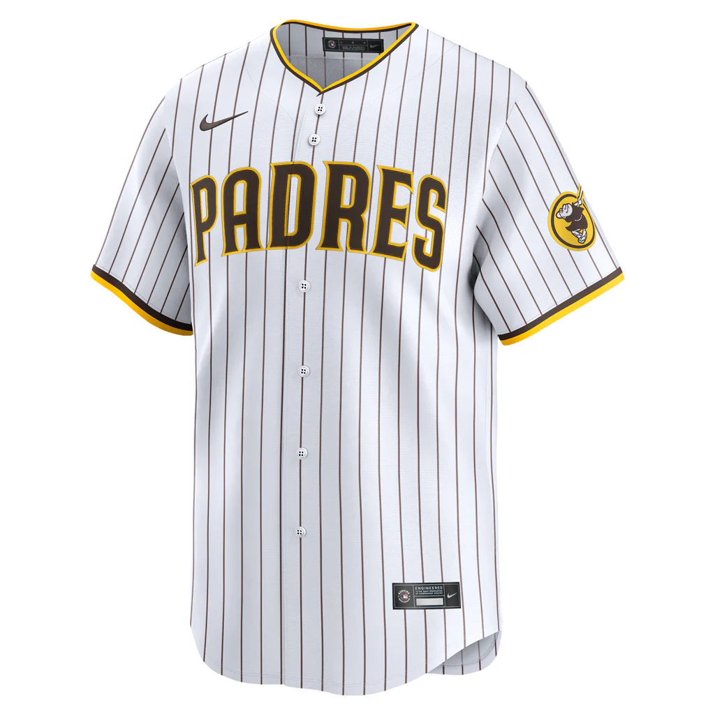 MLB San Diego Padres Fernando Tatís Jr. Nike Home Limited Jersey - White - Image 2