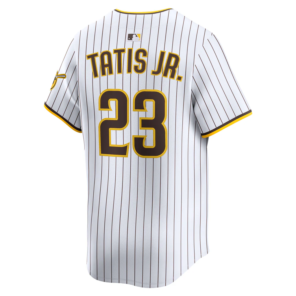 MLB San Diego Padres Fernando Tatís Jr. Nike Home Limited Jersey - White - Image 3