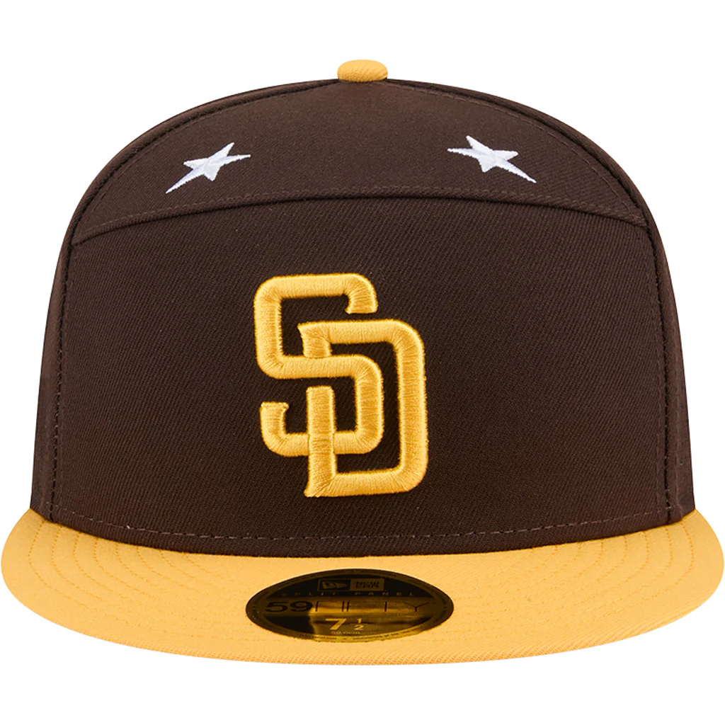 MLB San Diego Padres New Era 2025 All Star Game 59FIFTY Fitted Hat - Brown - Image 3