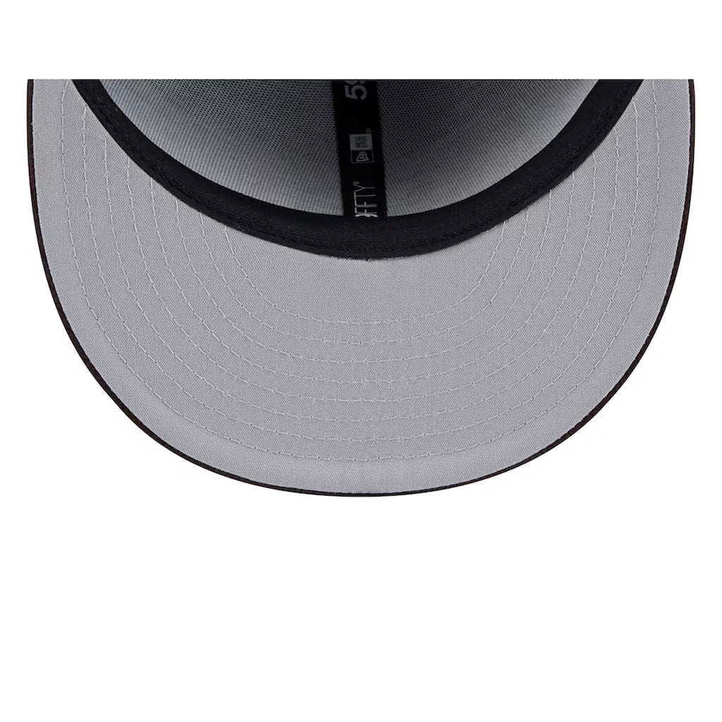 MLB San Diego Padres New Era 2025 Graphite Batting Practice 59FIFTY Fitted Hat - Graphite - Image 5