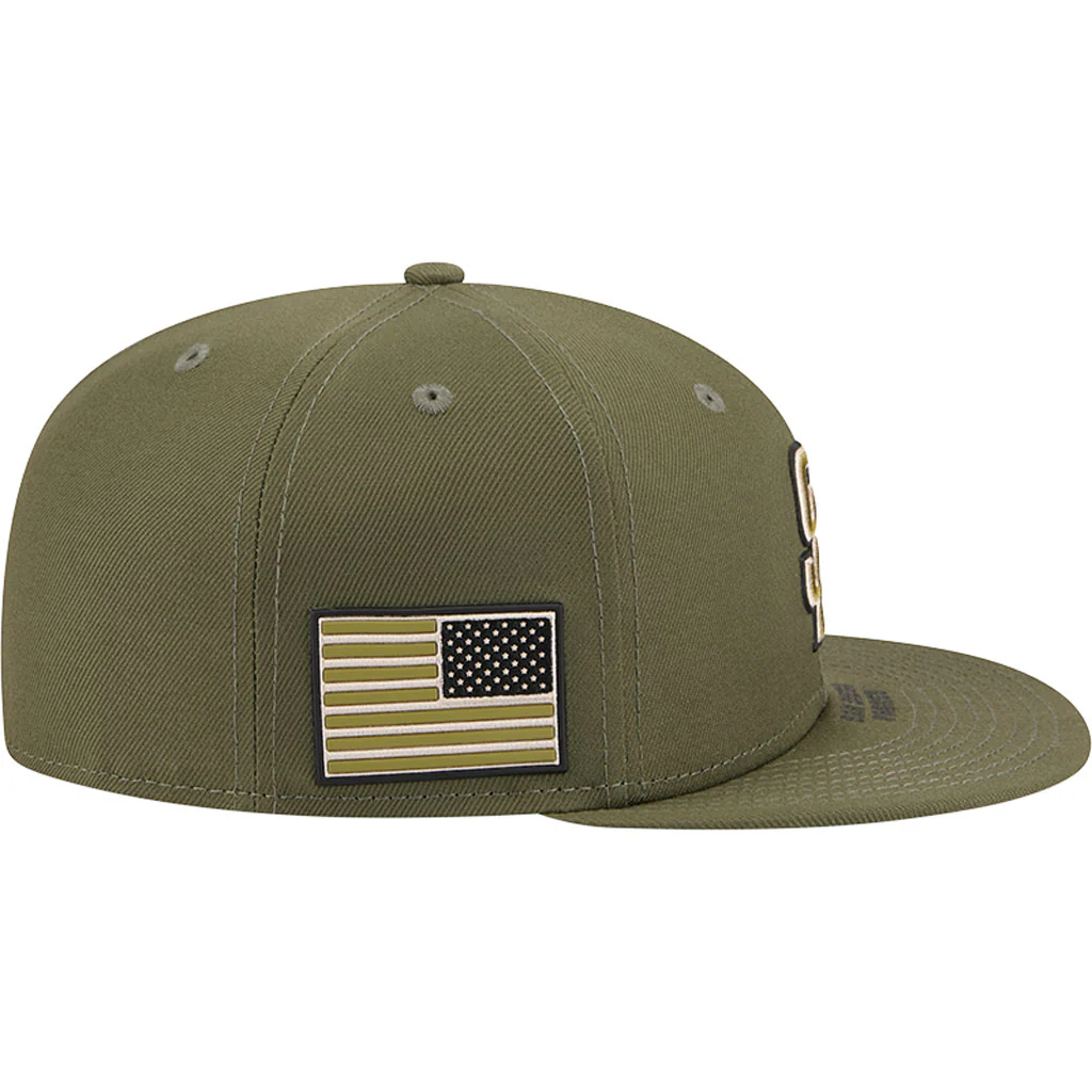 MLB San Diego Padres New Era 2026 Armed Forces Day 59FIFTY Fitted Hat - Green - Image 5
