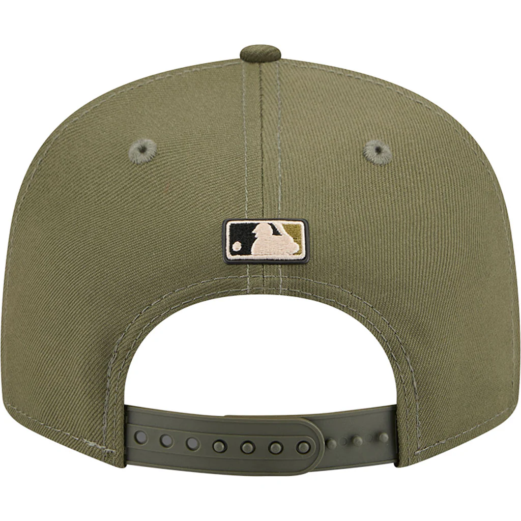 MLB San Diego Padres New Era 2026 Armed Forces Day 9FIFTY Snapback Hat - Green - Image 6