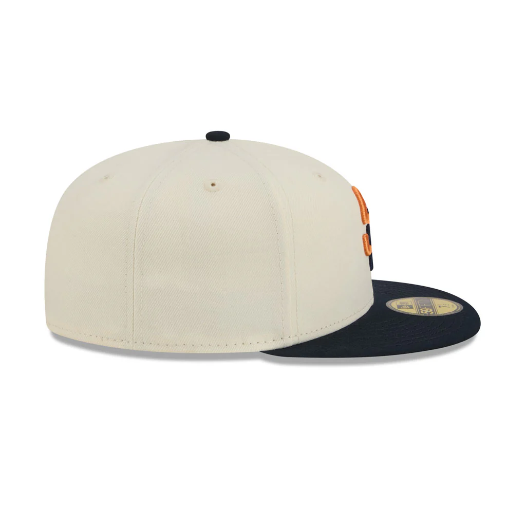 MLB San Diego Padres New Era 2026 City Connect 59FIFTY Fitted Hat - Cream - Image 5