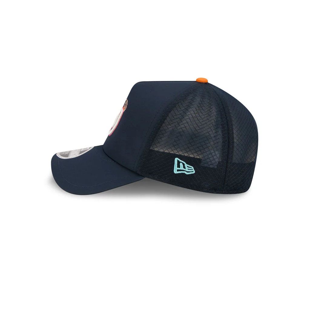 MLB San Diego Padres New Era 2026 City Connect Batting Practice Apex 9FORTY Snapback Hat - Brown - Image 4
