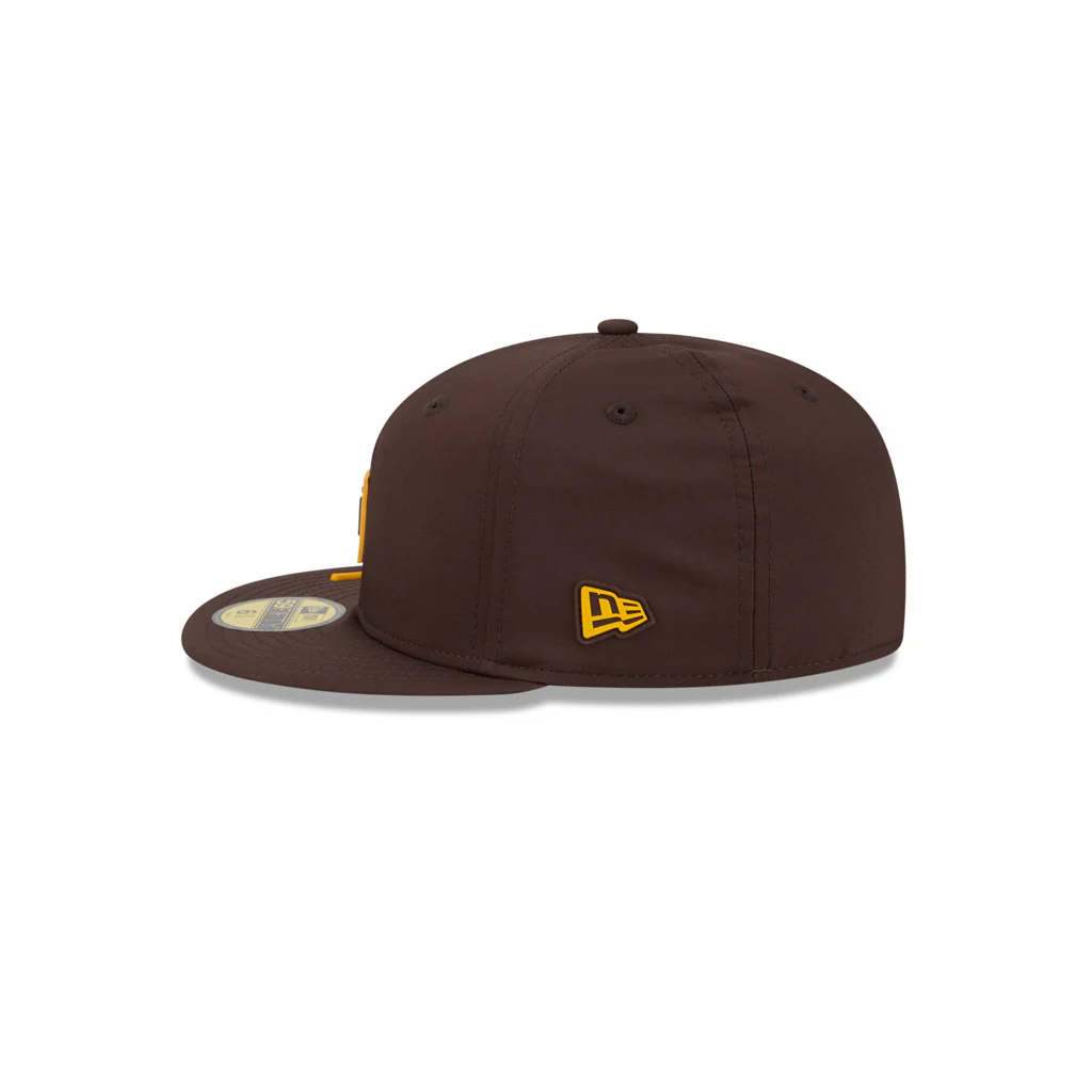 MLB San Diego Padres New Era 2026 Clubhouse 59FIFTY Fitted Hat - Brown - Image 4