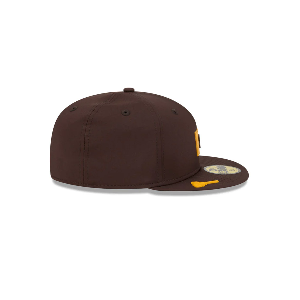MLB San Diego Padres New Era 2026 Clubhouse 59FIFTY Fitted Hat - Brown - Image 5