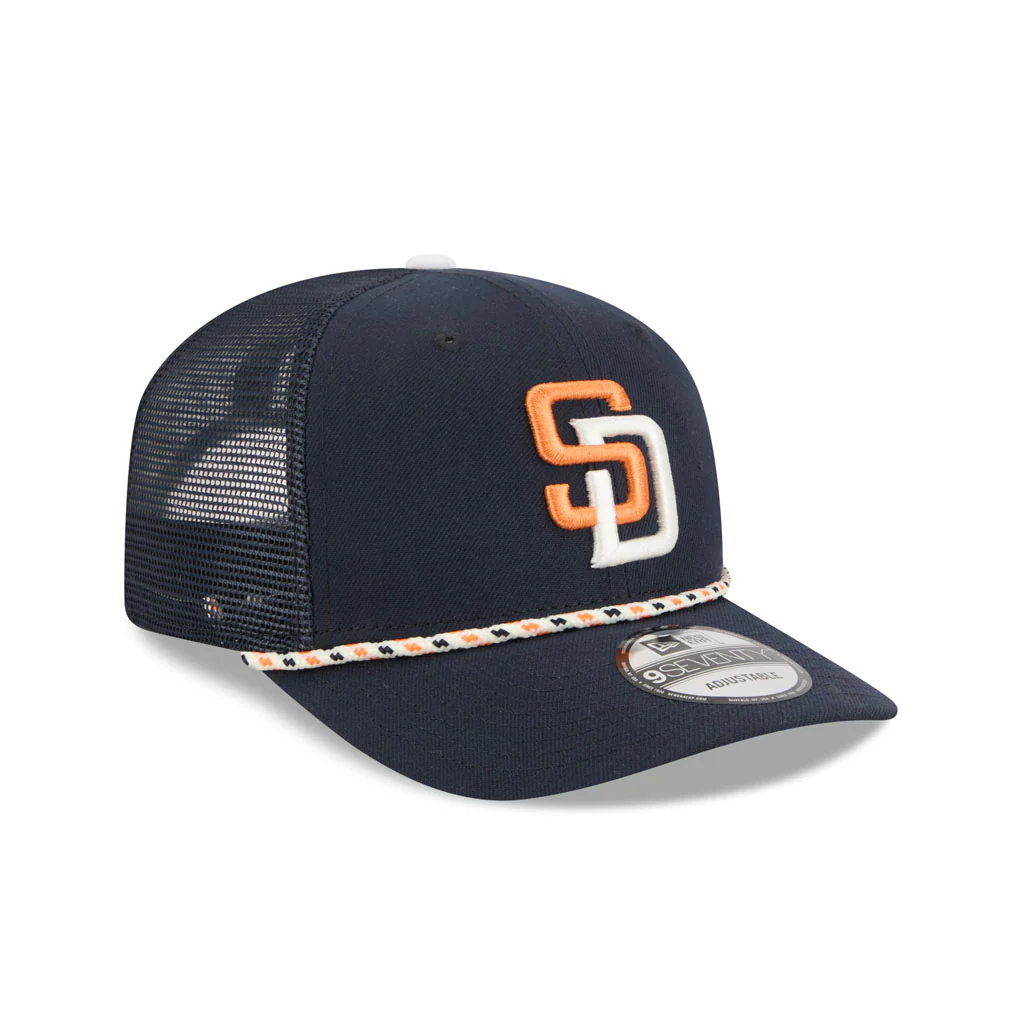 MLB San Diego Padres New Era 2026 Fan-Pack City Connect 9SEVENTY Snapback Hat - Navy - Image 2