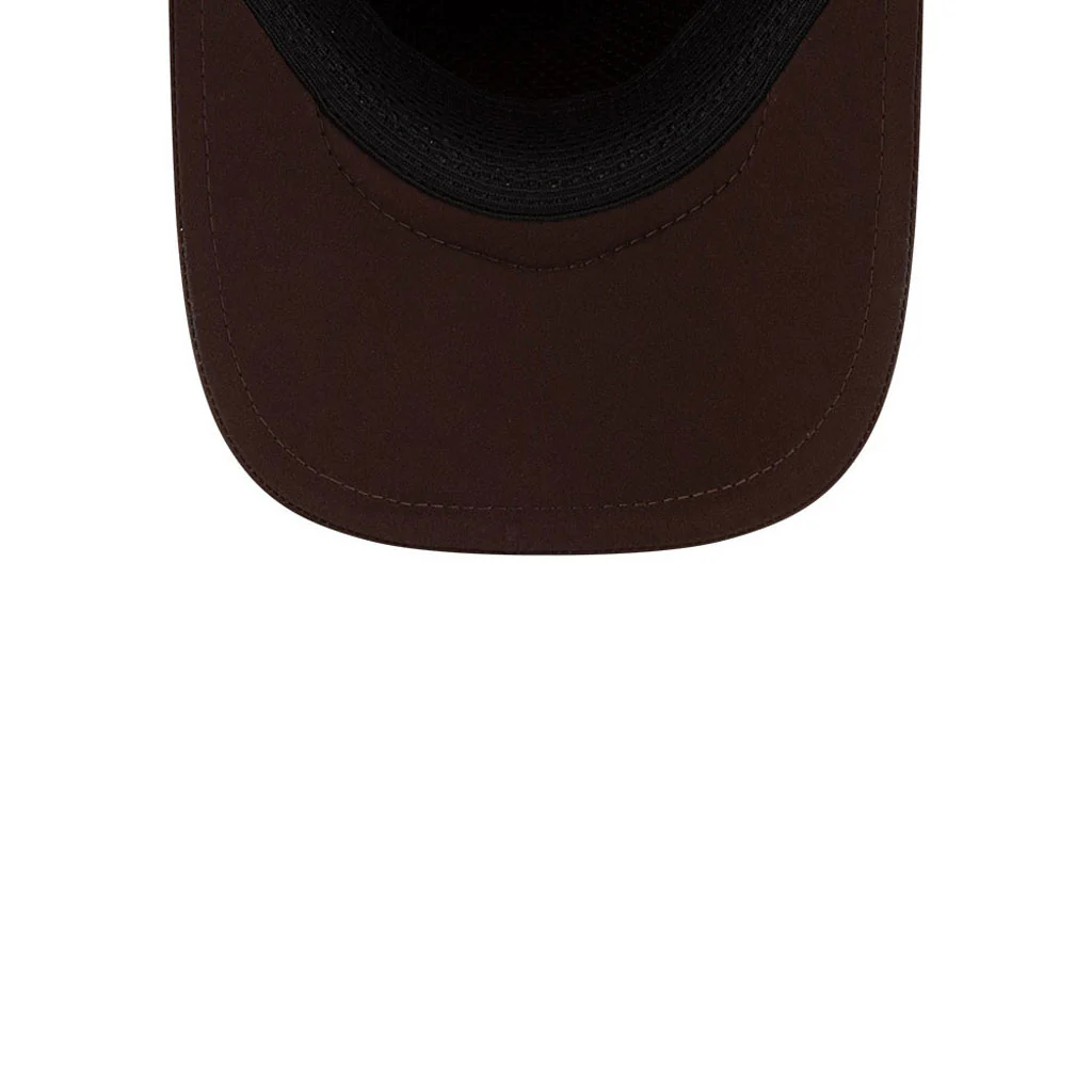 MLB San Diego Padres New Era Batting Practice Apex 9FORTY Snapback Hat - Brown - Image 4