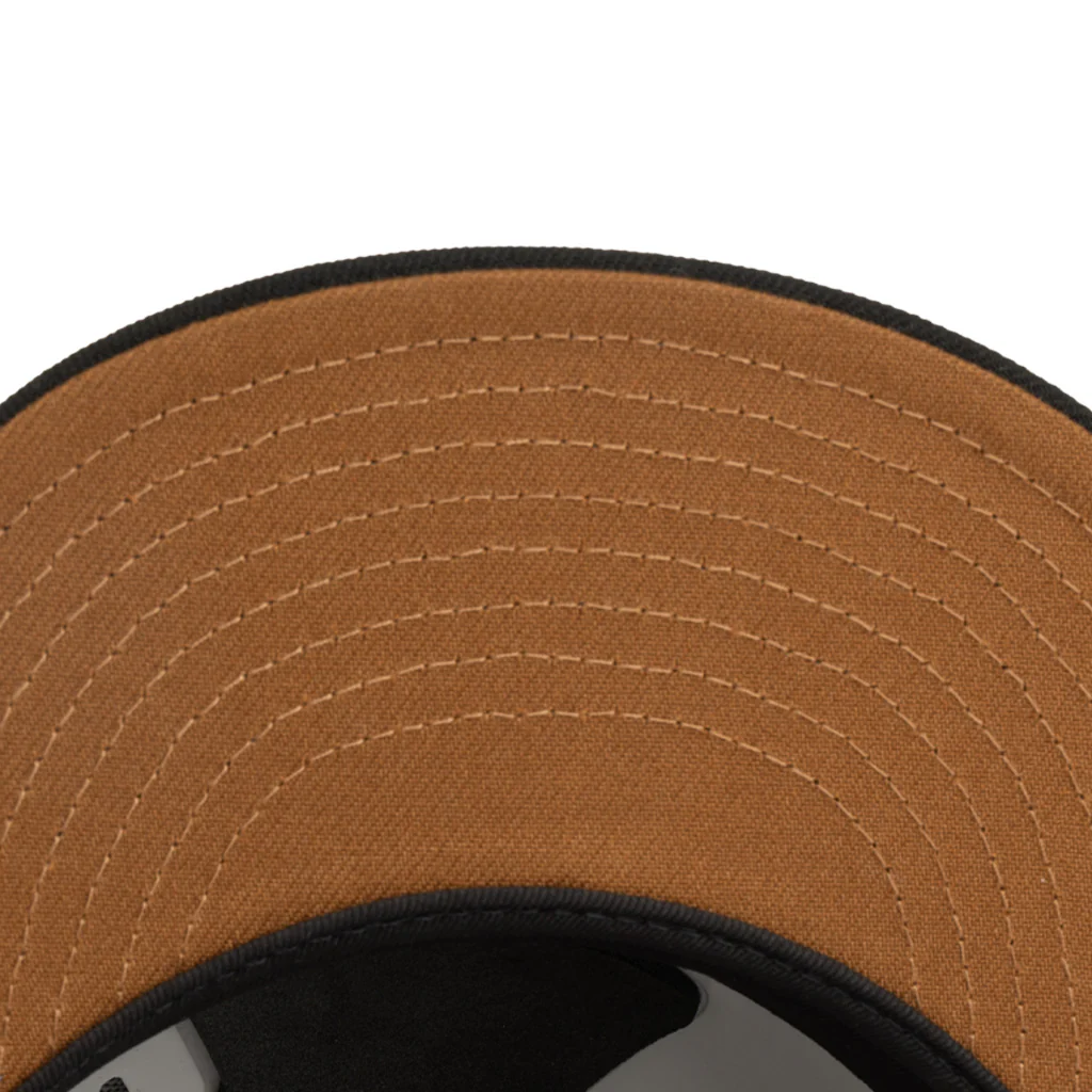 MLB San Diego Padres New Era Brown Under Visor 59FIFTY Fitted Hat - Black - Image 3