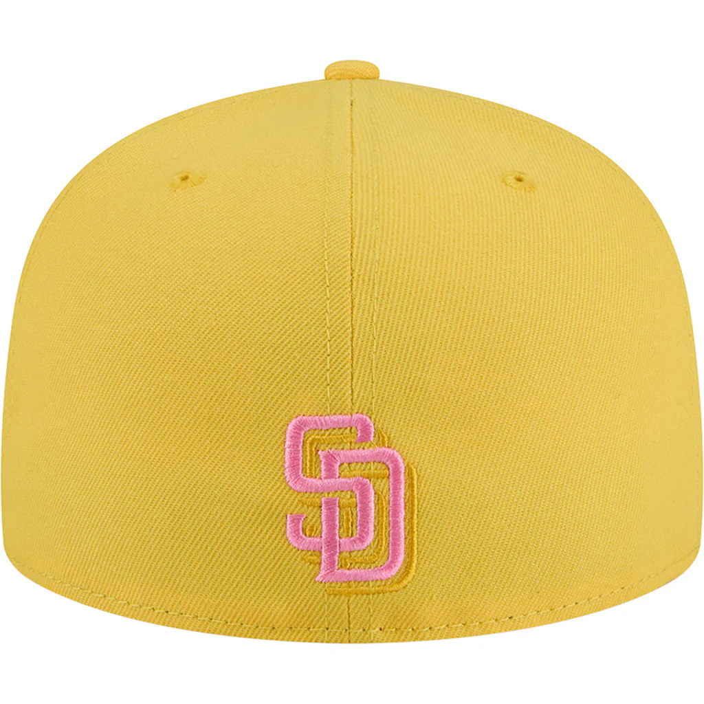 MLB San Diego Padres New Era City Connect Fan Pack 59FIFTY Fitted Hat - Yellow - Image 4