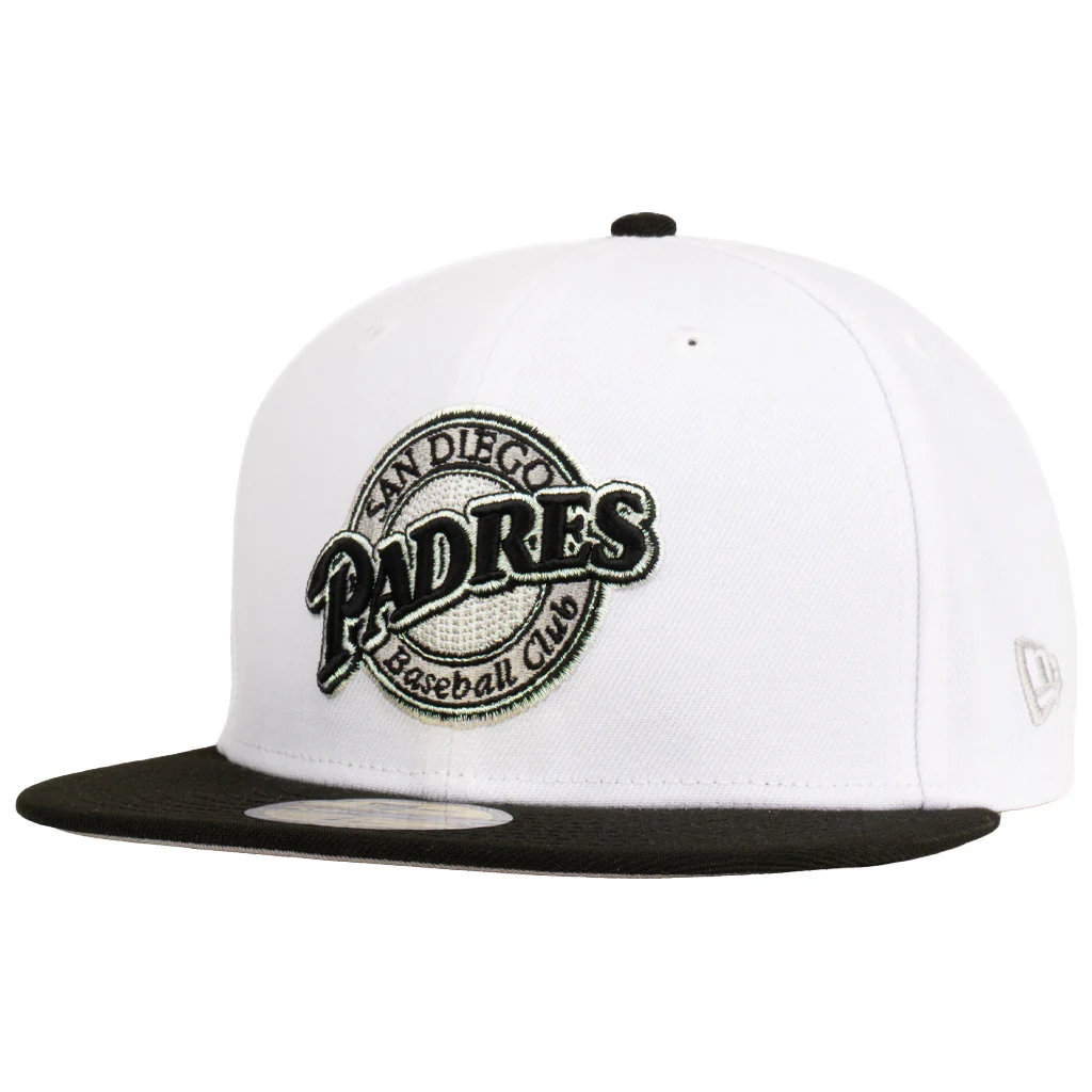 MLB San Diego Padres New Era Space Shuttle 59FIFTY Fitted Hat - White - Image 2
