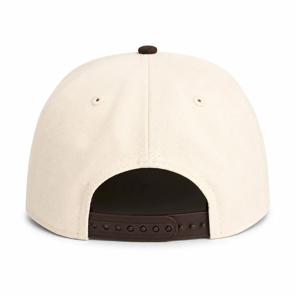 MLB San Diego Padres New Era Two-Tone Summer Flower 9FIFTY A-Frame Snapback Hat - Cream - Image 3