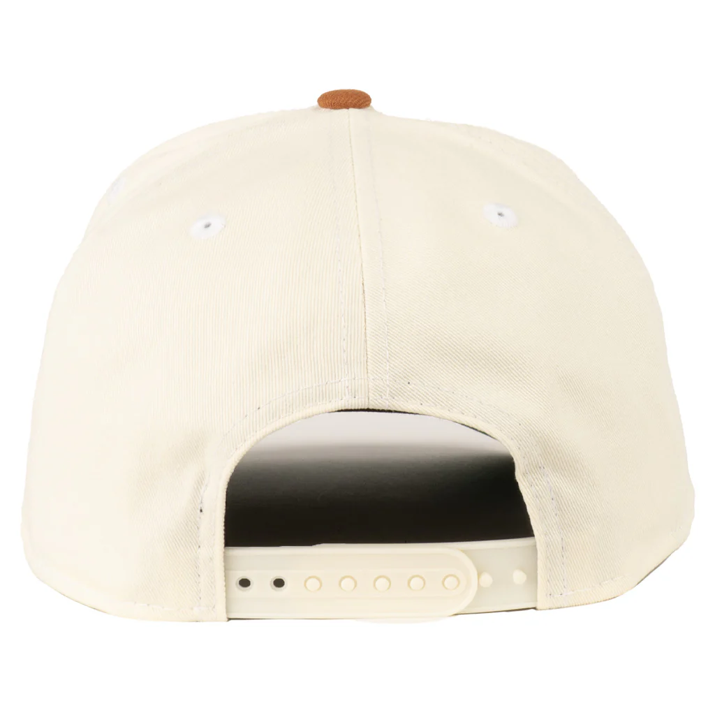 MLB San Diego Padres New Era Primary Two-Tone TC 9FIFTY A-Frame Snapback Hat - Cream - Image 2