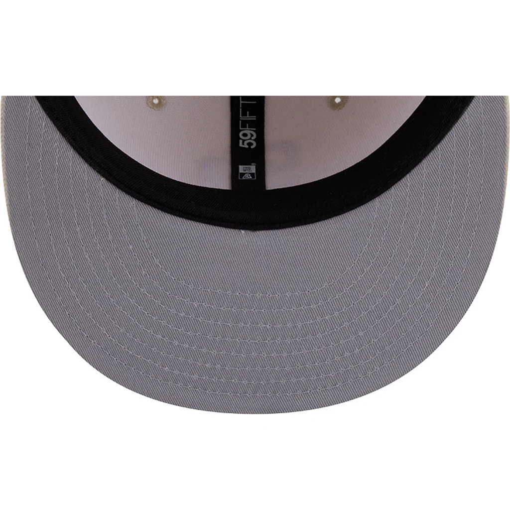 MLB San Diego Padres New Era Vanilla 59FIFTY Fitted Hat - Cream - Image 7
