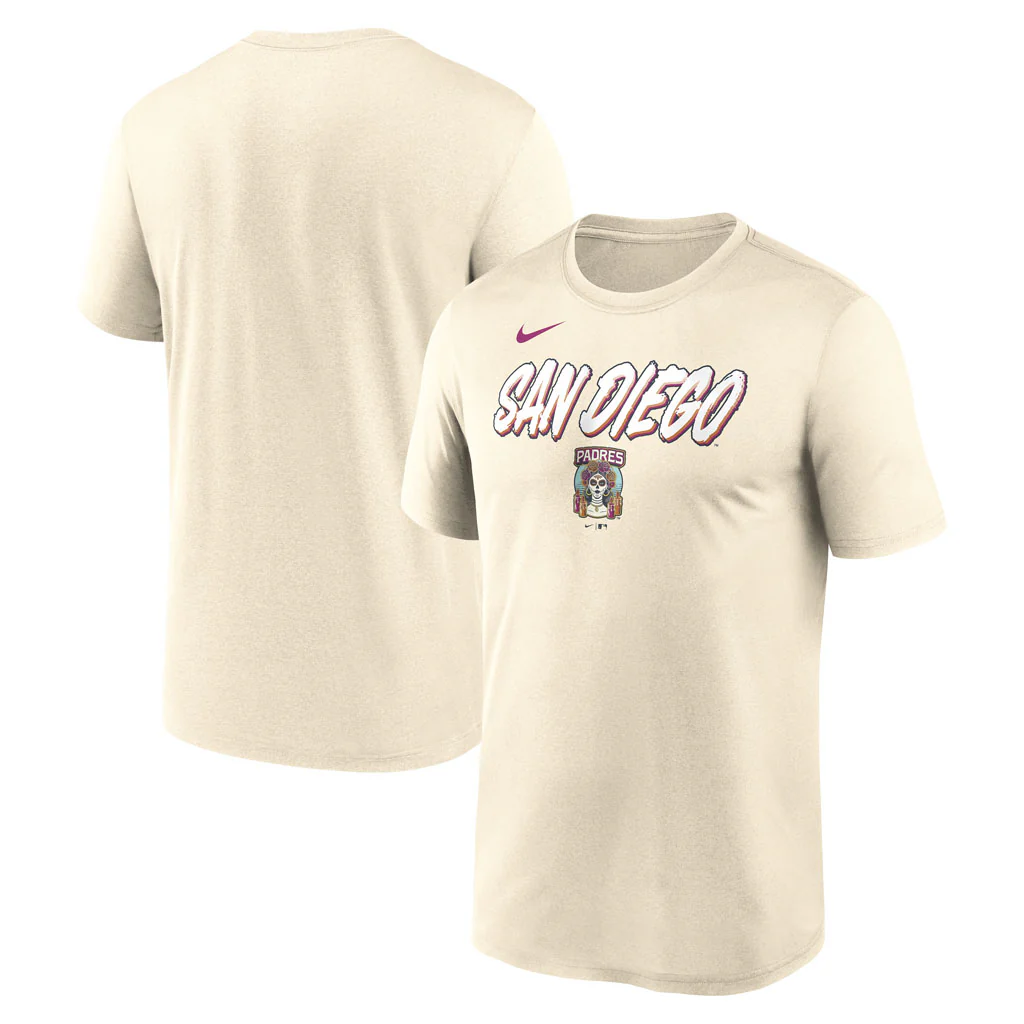 MLB San Diego Padres Nike 2026 City Connect Script Legend T-Shirt - Brown