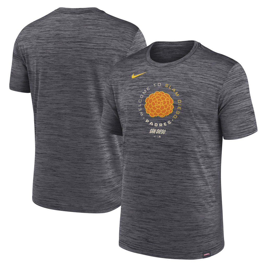MLB San Diego Padres Nike 2026 City Connect Velocity T-Shirt - Brown