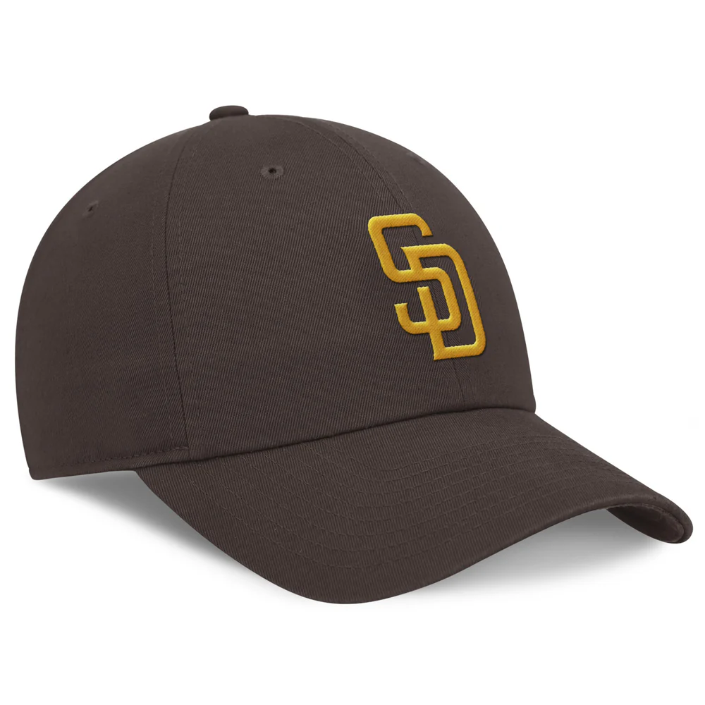 MLB San Diego Padres Nike Primary Club Adjustable Hat - Brown - Image 2