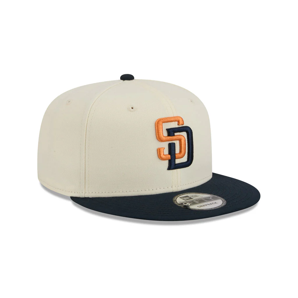 MLB San Diego Padres Youth New Era 2026 City Connect 9FIFTY Snapback Hat - Cream - Image 2