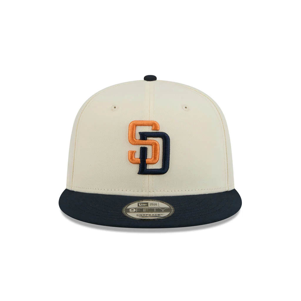 MLB San Diego Padres Youth New Era 2026 City Connect 9FIFTY Snapback Hat - Cream - Image 3