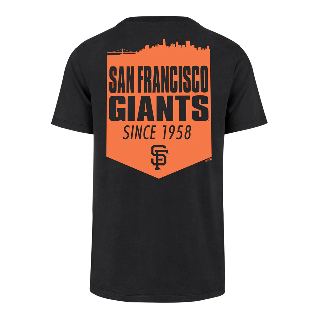 MLB San Francisco Giants '47 City Franklin T-Shirt - Black - Image 3