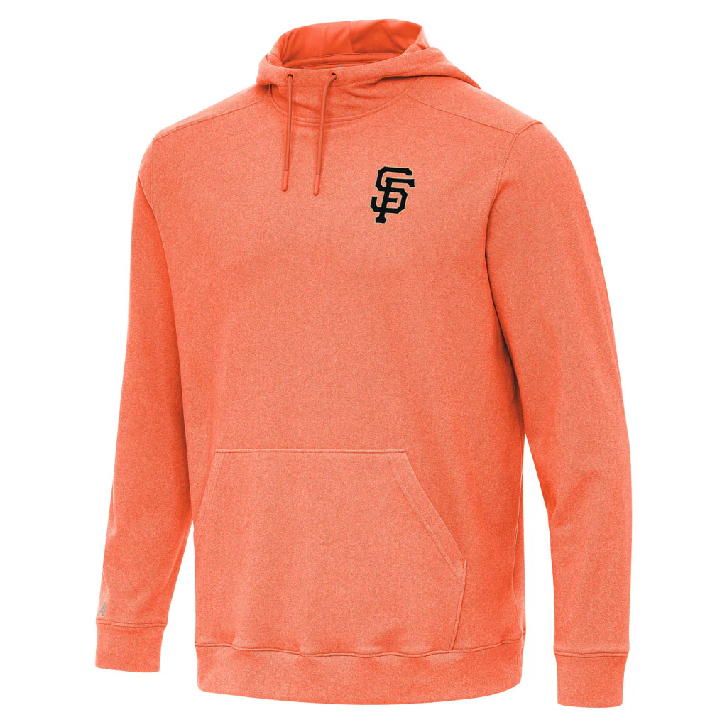 MLB San Francisco Giants Antigua Cloud Pullover Hoodie - Orange