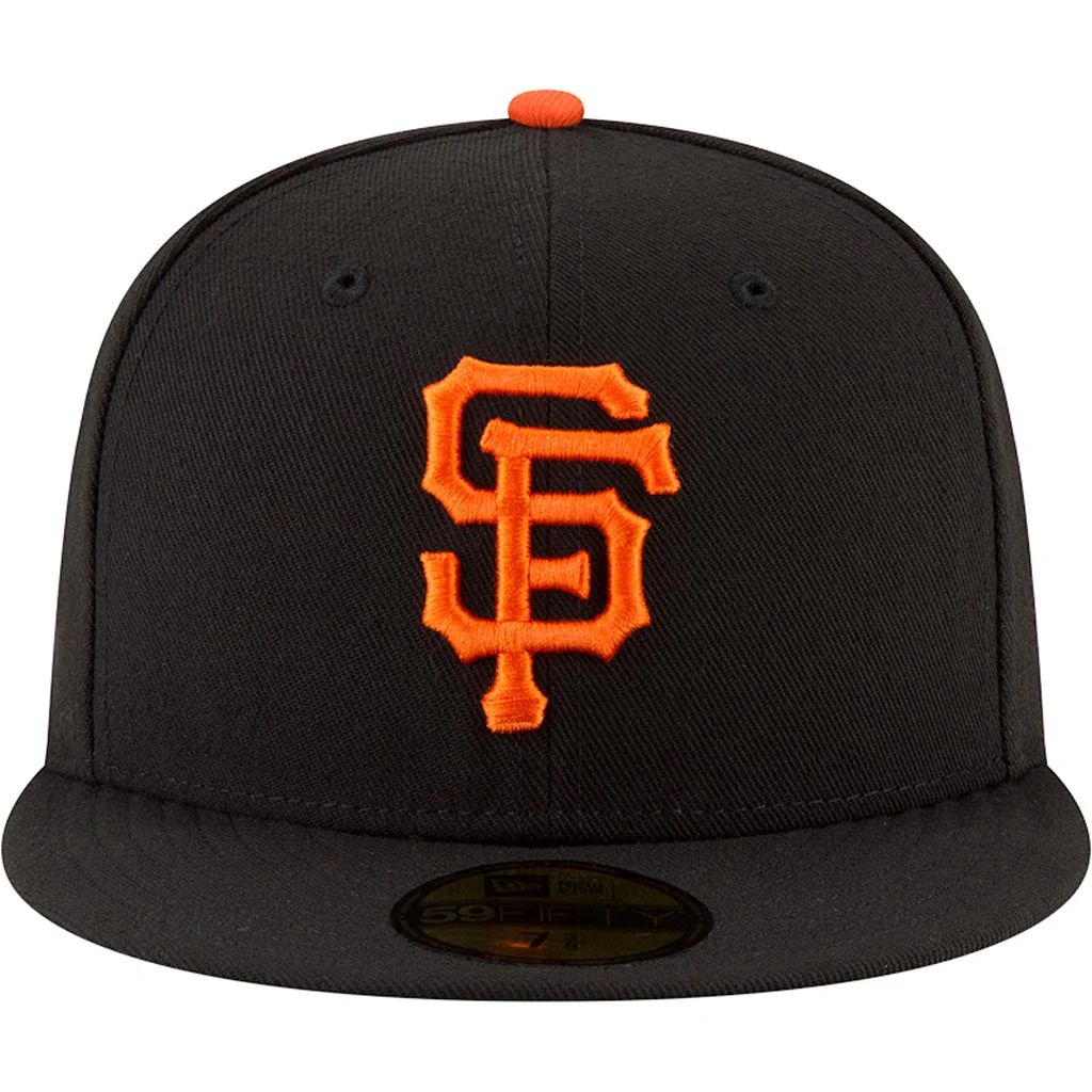 MLB San Francisco Giants New Era Authentic Collection Home On-Field 59FIFTY Fitted Hat - Black - Image 3