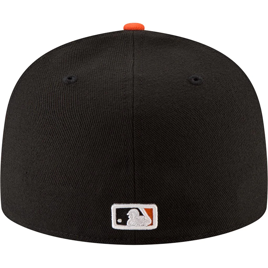 MLB San Francisco Giants New Era Authentic Collection Home On-Field 59FIFTY Fitted Hat - Black - Image 4