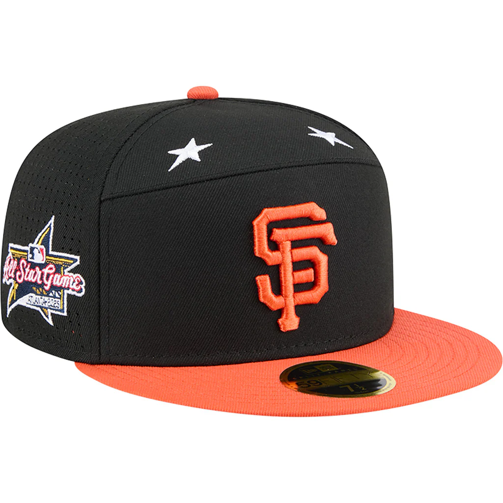 MLB San Francisco Giants New Era 2025 All Star Game 59FIFTY Fitted Hat - Black