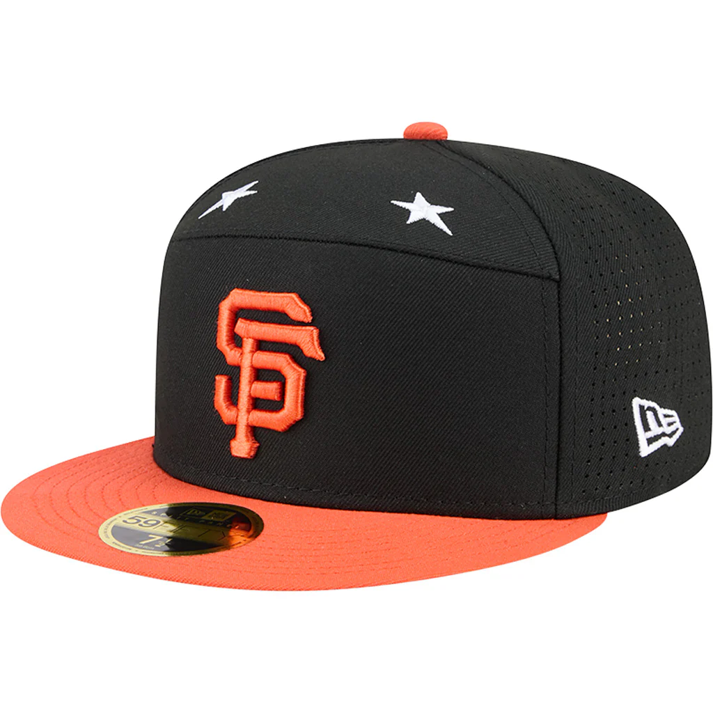 MLB San Francisco Giants New Era 2025 All Star Game 59FIFTY Fitted Hat - Black - Image 2