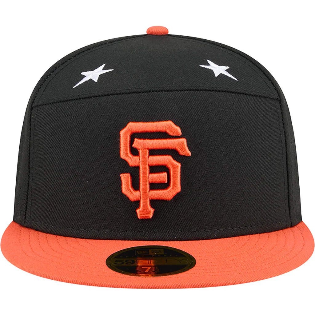 MLB San Francisco Giants New Era 2025 All Star Game 59FIFTY Fitted Hat - Black - Image 3