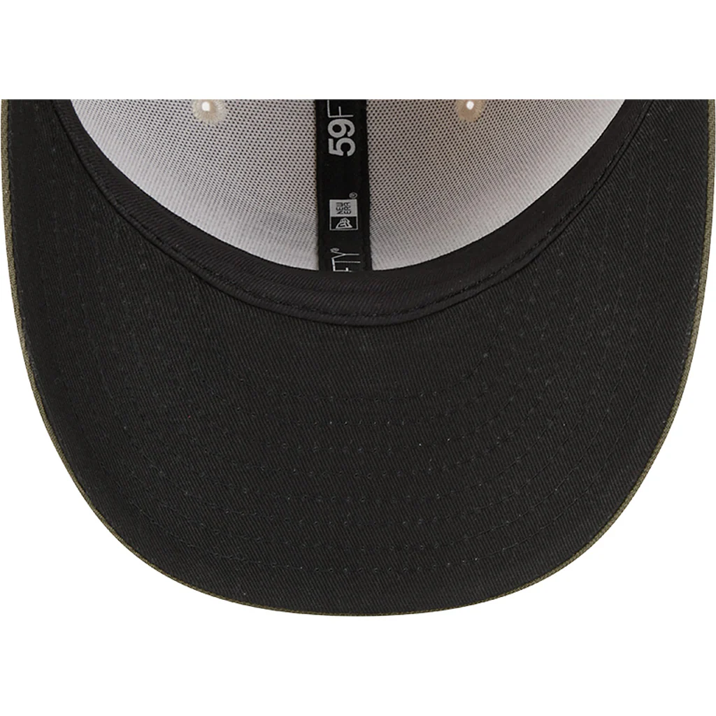 MLB San Francisco Giants New Era 2025 Armed Forces Day 59FIFTY Fitted Hat - Stone - Image 5