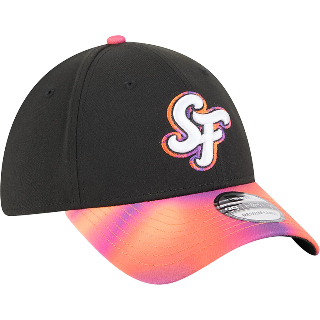 MLB San Francisco Giants New Era 2025 City Connect 39THIRTY Flex Fit - Black - Image 2