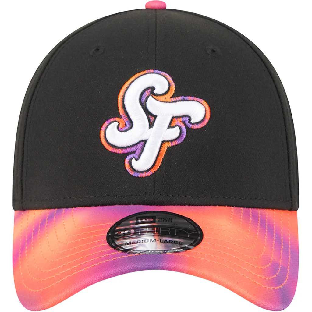 MLB San Francisco Giants New Era 2025 City Connect 39THIRTY Flex Fit - Black - Image 3