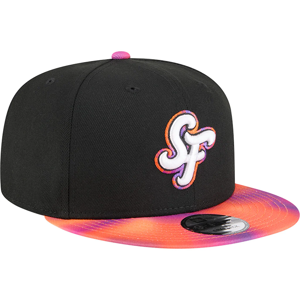 MLB San Francisco Giants New Era 2025 City Connect 9FIFTY Snapback Hat - Black - Image 2