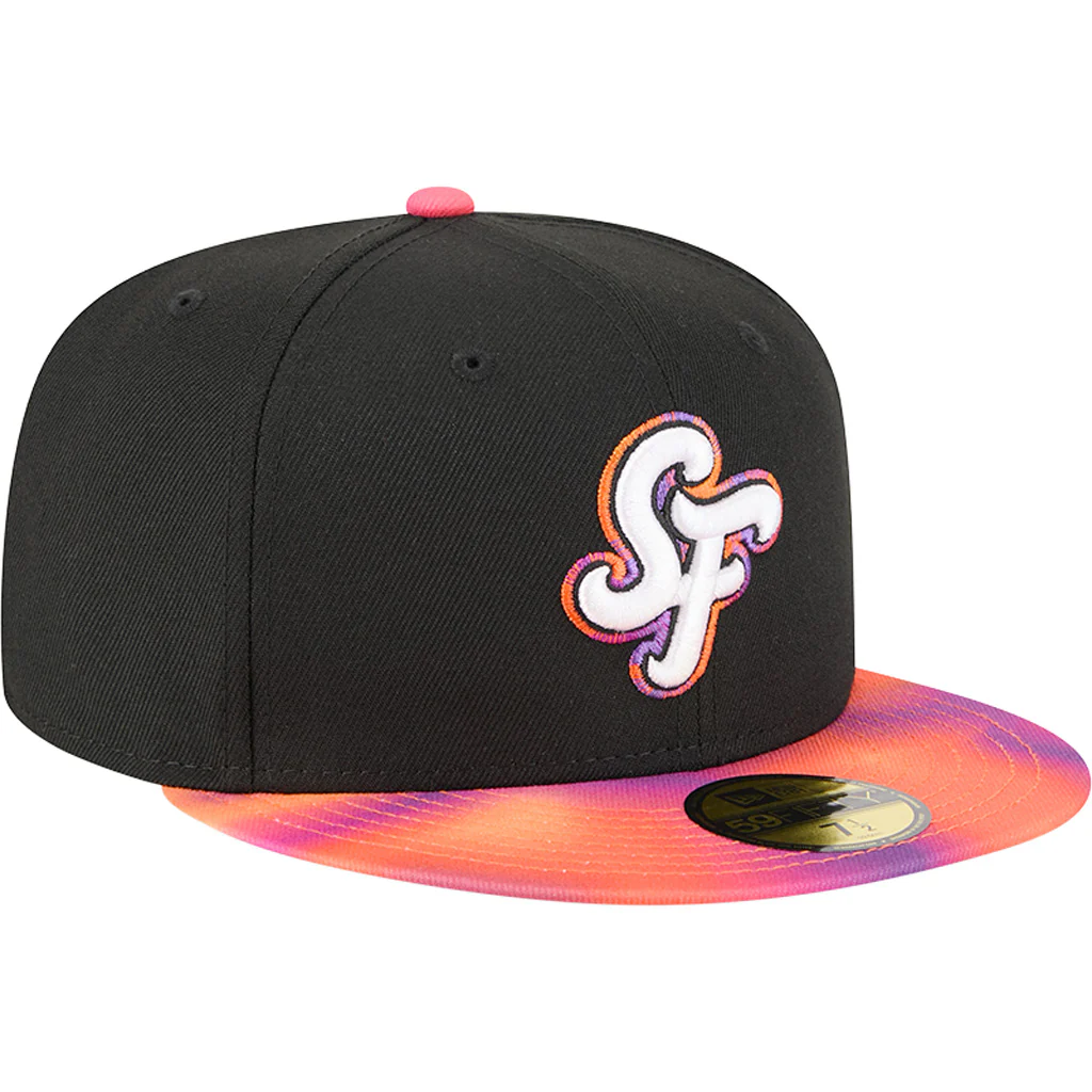 MLB San Francisco Giants New Era 2025 City Connect Authentic Collection 59FIFTY Fitted Hat - Black - Image 2