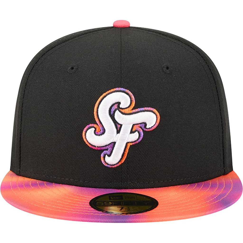 MLB San Francisco Giants New Era 2025 City Connect Authentic Collection 59FIFTY Fitted Hat - Black - Image 3